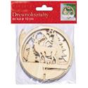 Drewnokształt Renifer do kul/ 10cm CDA-1155