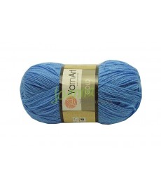 YarnArt Gold kolor 9376 niebieski 