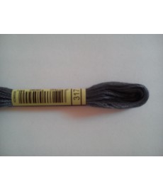 Mulina DMC kolor 317 