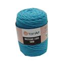 Sznurek  Macrame Cord 5mm kol 763 turkus Yarn Art