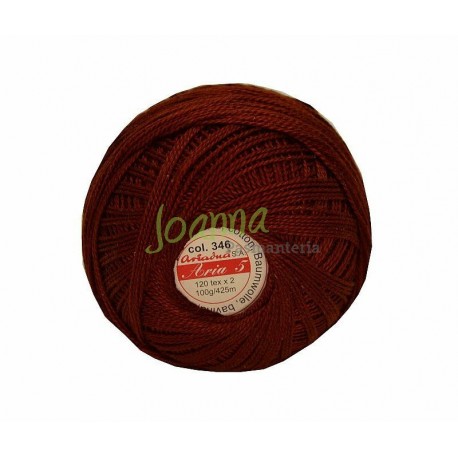 Aria 5  kolor 346 / 100g brąz                                                                                                   