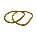 Rączki do torebek Bambus Beż 16x12 cm     -01-