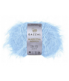 Włóczka  Marylin & Merinos 8254 Gazzal    błękit