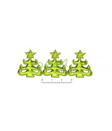 Choinka WZ 96 brokat jasny zielony 