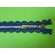 Zamek ażurowy 16cm chabrowy 