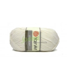 Włóczka COTTON SOFT Nr 03 ecri