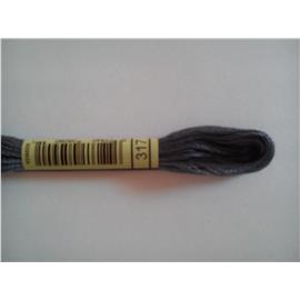 Mulina DMC kolor 317 