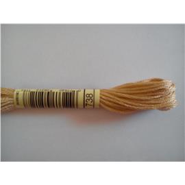 Mulina DMC kolor 738 