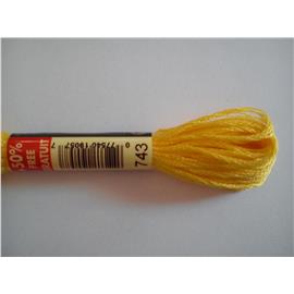 Mulina DMC kolor 743 