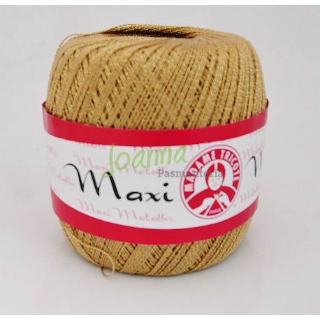 Kordonek MAXI metalik złoty 2950 
