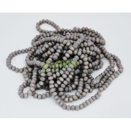 Szkło swarovski SWDY 6mm szary 100szt sznur