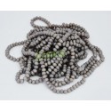 Szkło swarovski SWDY 6mm szary 100szt sznur