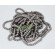 Szkło swarovski SWDY 6mm szary 100szt sznur