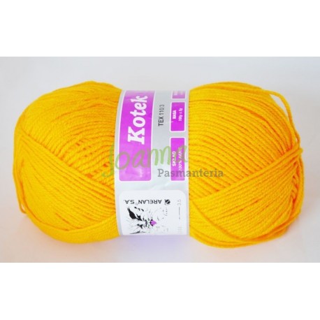 Włóczka  Kotek nr. 33-2204 żółty 