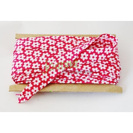 Lamówka baw. 1,8 opak 20mb kwiatki biał 