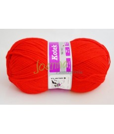 Włóczka  Kotek nr. 4--2202 czerwony 