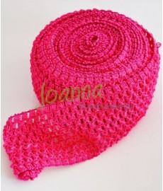 Guma ozdobna 073 TUTU szer 7cm różowa