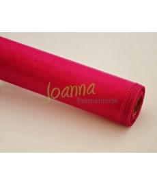 Organza obszywana,fuksja 0,38x9m 1szt 