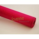 Organza obszywana,fuksja 0,38x9m 1szt 080