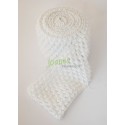 Guma ozdobna 075 TUTU szer 7cm biała 