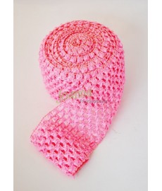Guma ozdobna 075 TUTU szer 7cm j.różowa 