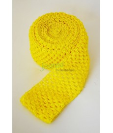 Guma ozdobna 075 TUTU szer 7cm żółty 