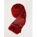Guma ozdobna 075 TUTU szer 7cm bordo 