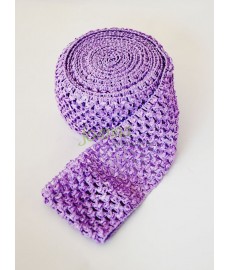 Guma ozdobna 075 TUTU szer 7cm fiolet-li 