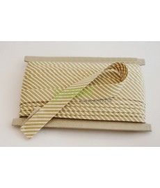 Lamówka baw. 1,8 opak 20mb  beżowa.paski 