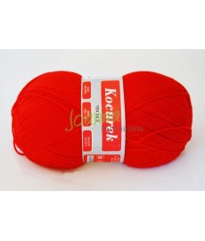 Włóczka  Kocurek nr. 4-2245  czerwony 