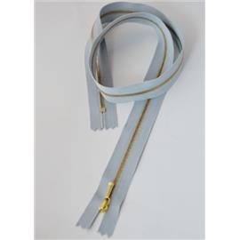 Zamek ozd.metal. żmijka 60cm szary 