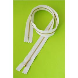 Zamek ozd.metal. żmijka 60cm biały 