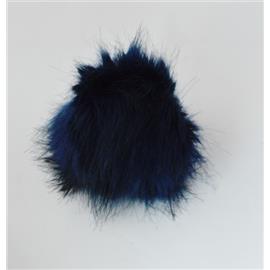 Pompon C1 (10cm) granat 