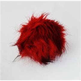 Pompon C1 (10cm) bordo 