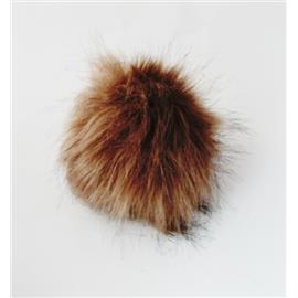 Pompon C1 (10cm) szary beż 