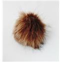 Pompon C1 (10cm) szary beż 