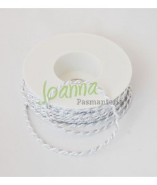 Sznur skręca. biało -srebrny 8452.245.35 