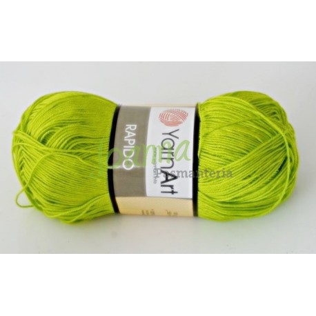 Włóczka RAPIDO kol 661 n.zielony 