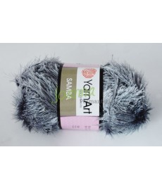 Włóczka Samba 423 szara 