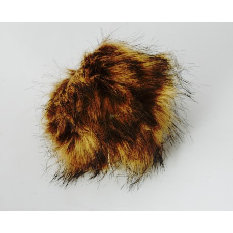 Pompon C1 (10cm) brązowy-melanz 