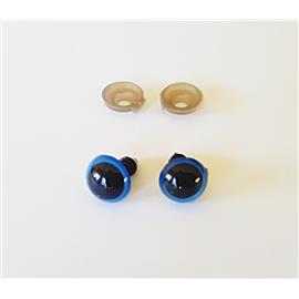 Oko bezpieczne C8 niebieska otoczka 12mm 