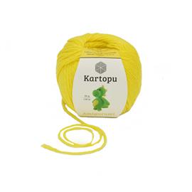 Włóczka  AMIGURUMI k. 330  żółty KARTOPU