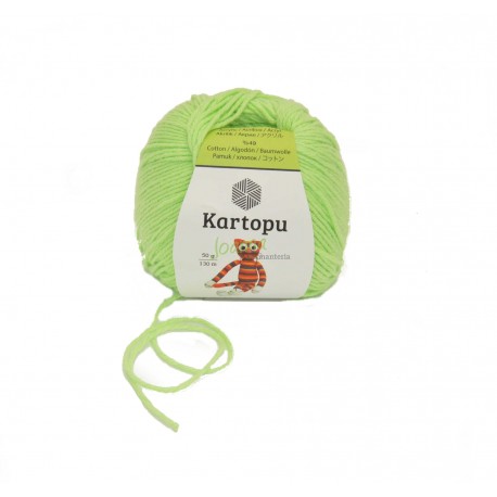 Włóczka  AMIGURAMI k. 507 miętowy KARTOPU