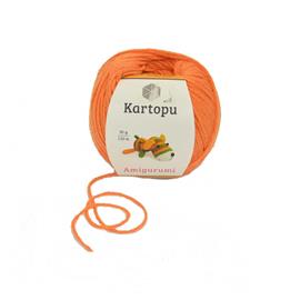 Włóczka  AMIGURUMI k. 1250 pomarańcz KARTOPU