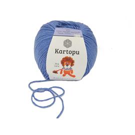 Włóczka  AMIGURUMI k. 1620 niebieski KARTOPU