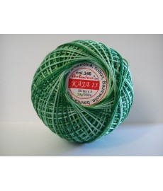 Kaja 15 cieniowana k. 346 c.zieleń # 