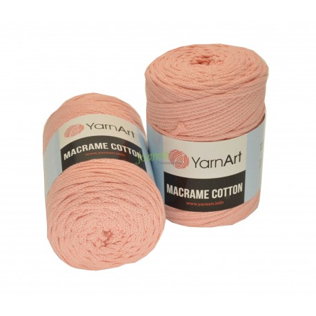 Włóczka MACRAME COTTON 767 łosoś 3mm 