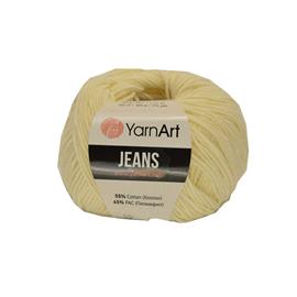 Włóczka JEANS YarnArt kol 03 ecri 