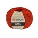 Włóczka JEANS YarnArt kol 26 czerwona 