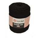 Sznurek  Macrame Cord 5 mm kol 750 czarn Yarn Art